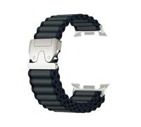 PPzsyxx Parachute Trail Band, For Samsung Galaxy Watch 8 40mm 44mm/8Classic 46mm Accessories Nylon Ocean Bracelet Bands Accessories(Dark Grey-S,For Watch 8 40mm)