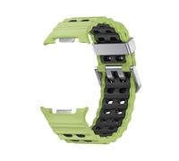 PPzsyxx Silicone Breathable Sports Band For Samsung Galaxy Watch 8 40 44MM Replaced Bracelet For Galaxy 8Classic 46MM Sport Correa Accessories(Lime grey-S,For Watch 8 40mm)
