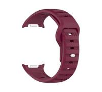 PPzsyxx Silicone Strap For Samsung Galaxy Watch 8 44 40mm Sports Band For Watch8 Classic 46mm Replaced Breathable Bracelet Accessories(Wine red,For Galaxy 8Classic 46mm)