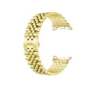 PPzsyxx Stainless Steel Band for Samsung Galaxy Watch8 8Classic 40 44 46mm Metal Strap for Watch Ultra/Ultra2 2025 Men Bracelet Accessories(Gold,For Watch 8classic 46mm)