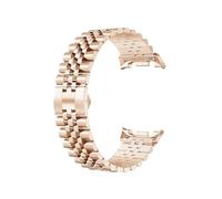 PPzsyxx Stainless Steel Band for Samsung Galaxy Watch8 8Classic 40 44 46mm Metal Strap for Watch Ultra/Ultra2 2025 Men Bracelet Accessories(Rose gold,For Watch 8classic 46mm)