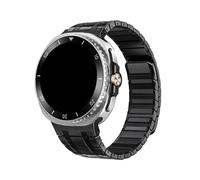PPzsyxx Stainless Steel Bracelet for Samsung Galaxy Watch8 40/44mm 8Classic Metal Band For Watch Ultra 2025 Replace Wristband Accessories(Black,For Galaxy 8 44mm 40mm)