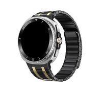 PPzsyxx Stainless Steel Bracelet for Samsung Galaxy Watch8 40/44mm 8Classic Metal Band For Watch Ultra 2025 Replace Wristband Accessories(Black gold,For Galaxy 8 44mm 40mm)