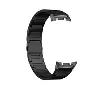 PPzsyxx Titanium Strap For Samsung Galaxy Watch 8 40mm 44mm 8Classic 46mm Business Bracelet Replace Accessories Accessories(Black,For 8 Classic 46mm)