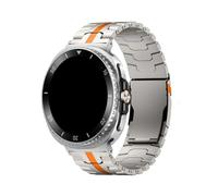 PPzsyxx Titanium Strap For Samsung Galaxy Watch 8 40mm 44mm Ultra 47mm Steel Band Belt