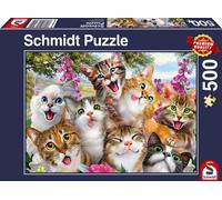PQ puzzle 500 el. Cats take a selfie