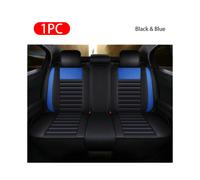 (PQ569 Rear blue) Car Seat Covers Premium Leather Cushion Protector Covers Universal Fit