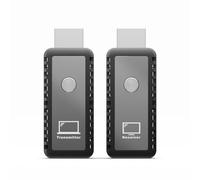 Pqahffowr 1080P -Compatible Wireless Extender HD Video Transmitter Mini 30m Wireless Portable Extender