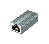 Pqahffowr 10Gbps RJ45 Connector Female to Female Gigabit Network Extender for Cat8 Cat7 Cat6 Cat5 Ethernet Cable Adapter 1Pcs
