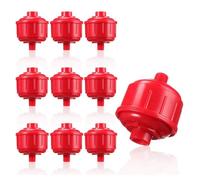 Pqahffowr 10Pcs Mini Disposable Water and Air Filters Whirlwind Air Line Filter Standard 1/4 Inch for Sprays and Air Tools