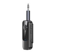 Pqahffowr 2 in 1 Bluetooth Transmitter Audio Receiver 3.5MM AUX TF with Mic Handsfree Stereo Music Wireless Adapter for TV PC Car