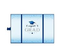 Pqahffowr 2024 Graduation Guest Book Alternative, Class of 2024 Graduation Party Decorations, Graduation Easy Install Easy to Use Blue