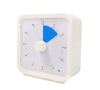 Pqahffowr 60-Minute Visual Timer for Kids, Time Management Tool Study Classroom Timer, Blue