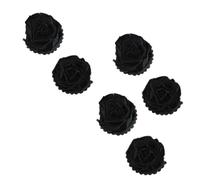Pqahffowr 6PCS Preserved Life Flower 5-6cm Rose Head Wedding Party Decoration Lover Mother'S Day DIY Handmade Gift Flowers Easy to Use,B