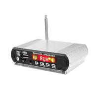 Pqahffowr Bluetooth MP3 Player Decoder Board FM Radio, USB, TF Wireless Audio & Hands-Free Call, Remote Control B