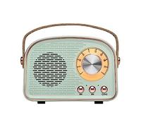 Pqahffowr Bluetooth Speaker Radio, Outdoors Portable Bluetooth Speaker Supports Pairing/U-Disk/TF Card/AUX