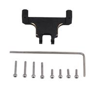 Pqahffowr Brass Servo Mount Fit ES08MA II Servo for Axial SCX24 JLU C10 1/24 RC Crawler Car Upgrades Parts