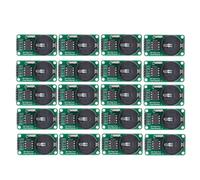 Pqahffowr DS1302 DS1302 Module Real Time Clock Module Without CR2032 Battery Timing Electronic Components 20Pcs/Set