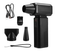 Pqahffowr Electric Air Duster-130000RPM Brushless Turbo Fan, Compressed Air Duster Cordless Dust Blower Air Blower for Home,Car