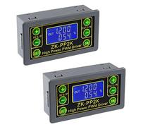 Pqahffowr PWM Pulse Signal Generator -PP2K, Period Delay Drive Module 3.3-30V 8A PWM Dimming Motor 2PCS