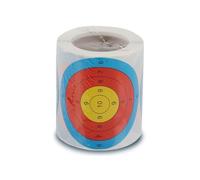 Pqahffowr Target Paper Self-Adhesive Target Paper Sticker is Small Convenient and Easy to Carry Multicolor