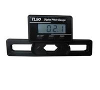 Pqahffowr TL90 LCD Digital Pitch Gauge Propeller Blades Angle Measurement Tool Backlight Gyro Sensor ST250-800 Size Helicopter