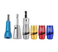 Pqahffowr Wire Stripper,Wire Stripping Tool & Wire Twisting Connector, Wire Twister Tool for Drill, Electrical Wire Connectors Kit