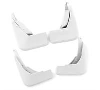 PQAIECXD car Mud Flaps Compatible With For A4 B9 2016 2017 2018 2019 2020 Car Mudguards Mud Guard Front Rear Splashing Flap Mudflap Accessories(White)