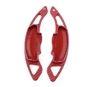 PQAIECXD Extension Shift Paddle Compatible with Clarity 2017 2018 2019 2020 for Acura CDX 2016 2017 2018 Carbon Fiber Look Car Styling Steering Wheel Paddle Shifter Extension(Carbon Fiber Red)