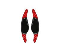 PQAIECXD Extension Shift Paddle Compatible With For X4M F98 X5M F95 M8 F91 F92 2019 2020 2021 2022 Extension Shift Cover Car Styling Steering Wheel Controller Paddle Shifter(Carbon Fiber Red)