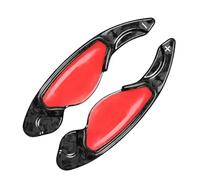 PQAIECXD Extension Shift Paddle Compatible with Land for Rover for Range for Rover for Sport for Discovery 2010-2016 Forged Carbon Fiber Steering Wheel Paddle Shifter Extension