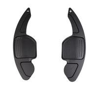 PQAIECXD Extension Shift Paddle Compatible with Q3 S8 S7 S6 C7 2013 2014 2015 2016 2017 Aluminum Car Steering Wheel Paddle Shift Extend Extension Shifter Car Universal Picks(Black)