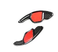 PQAIECXD Extension Shift Paddle Compatible with Q5 2010 2011 2012 for S5 2009 2010 Car Carbon Fiber Steering Wheel Shift Paddle Shift Extender Improve Your Driving Experience