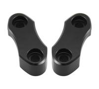 PQAIECXD Motorcycle handlebar risers For Softail 1984-2007 For Sportster 883 For Softail For Dyna For Street For Bob For FXD Motorcycle Handlebar Riser Top Clamp Kits Parts(Black)