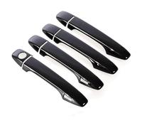 PQAWSFR Car Door Handle Cover Trim Compatible with for Wish for AE20 2010 2011 2012 2013 2014 2015 2016 2017 Car Door Handle Cover Pad Sticker Overlay Styling