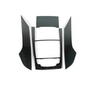 PQAWSFR Cup Holder Frame Trim Compatible with A6 C7 2012 2013 2014 2015 2016 2017 2018 Center Console Gear Shift Panel Frame Decoration Gearshift Cover Trim Car Accessory