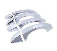 PQAWSFR Door Handle Trim Compatible with Skoda for Octavia 5E for MK3 for Scout 2012-2019 Door Handle Cover Trim ABS Car Chrome Carbon Fiber Trim Set Sticker Styling