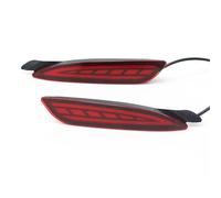 PQAWSFR Foglight Set Compatible With Mazda 3 For Hatchback 2019 2020 Rear Bumper Brake Light Dynamic Turn Signal Light Reflector Stop Driving Fog Lamp