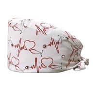 PQCHAOQ Nurse Scrub Hat for Medicals Care Surgeon Hat for Hospital Doctor Surgical Hat Sanitary Hat for House Cleaning Working