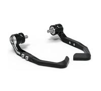 PQCORBE for Aprilia RS660 2021 2022 2023 Motorcycle Handlebar Guard Brake and Clutch Lever Protector Kit Handlebar Protector(Black)