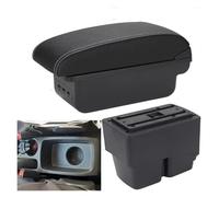 PQCORBE For F&ord For Fiesta For Fiesta MK7 2009 2010 2011 2012 2013 2014 2015 2016 2017 Car Armrest Storage box Interior installation Armrest box Car Armrest Box(B3 3USB)