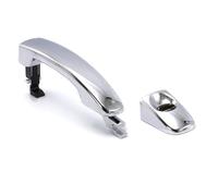 PQCORBE for F&ord for Ranger for Everest T6 T7 2012 2013 2014 2015 2016 2017 2018 2019 2020 Outer Exterior Door Handle Chrome with Cap Exterior Door Handles(Handle with Key Hole)