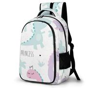 PQERFOSJD Travel Backpack Unisex Daypack Shoulder Bags Dinosaur Animal Pattern Bookbag For Boys And Girls