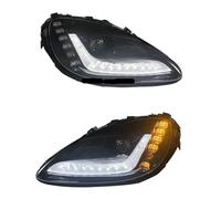 PQETVVC Lighting Compatible With Chevrolet For Corvette C6 2005 2006 2007 2008 2009 2010 2011 2012 2013 Front Lamp Dynamic Daytime Running Light Headlamps 2pcs