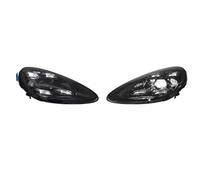 PQETVVC Lighting Compatible With Porsche For Cayenne 2011 2012 2013 2014 Headlights Upgrade For Matrix Front Lights Car Accessories 2PCS Headlamps Assembly
