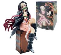 PQKL-party Nezuko Figure,Demon Slayer Nezuko,15cm Nezuko Figure Statue,Demon Slayer Figures,Nezuko Collection Gift Desktop Decoration Figure, Gifts for Anime Fans