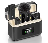 PQRQP Cordless Double Monocular Focus Optics Telescope onocular Power Monocular, Black-l