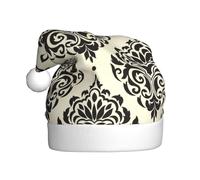 PQruop Asian Elephants Print Funny Adult Christmas Hat,Novelty Hats,Christmas Elf Hat,Suitable For New Year Party Headdress