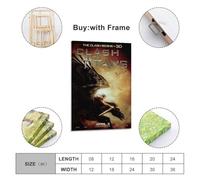 PQSDSLCX Clash of The Titans Movie Poster Poster Decorative Painting Canvas Wall Posters And Art Picture Print Modern Family Bedroom Decor Posters 08x12inch(20x30cm)