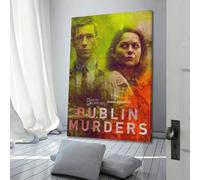 PQSDSLCX Dublin Murders TV Series Poster Poster Decorative Painting Canvas Wall Posters And Art Picture Print Modern Family Bedroom Decor Posters 24x36inch(60x90cm)